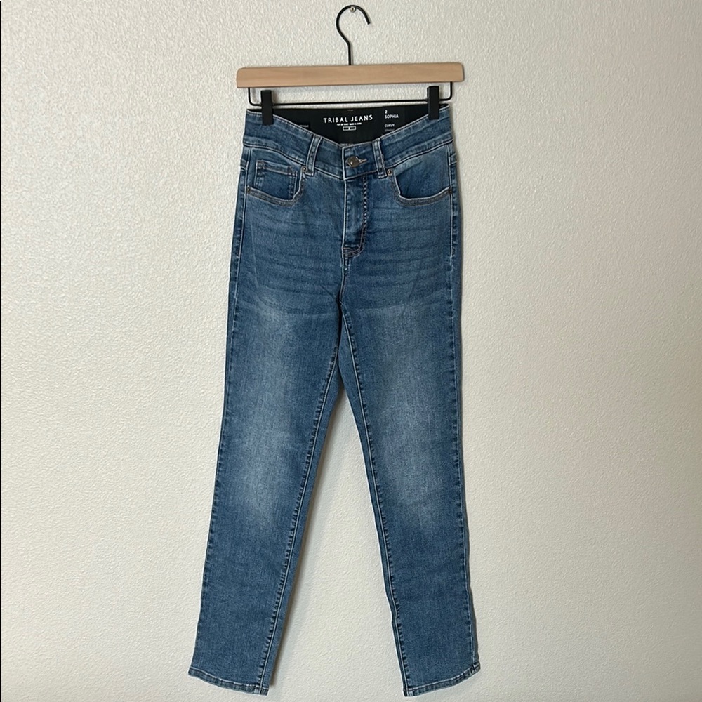 Tribal Jeans Sophia Curvy Straight